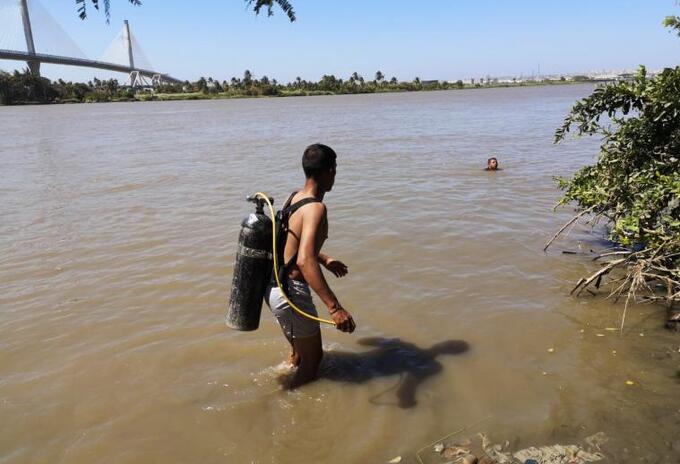 Menor desaparecido en aguas del Río Magdalena