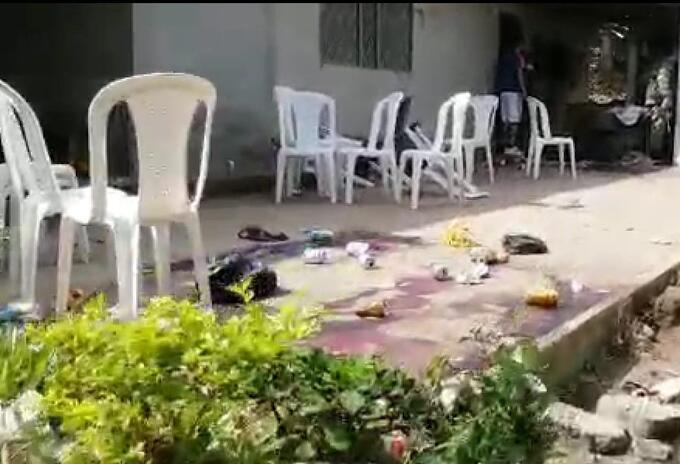 La casa escenario de la masacre en Nariño