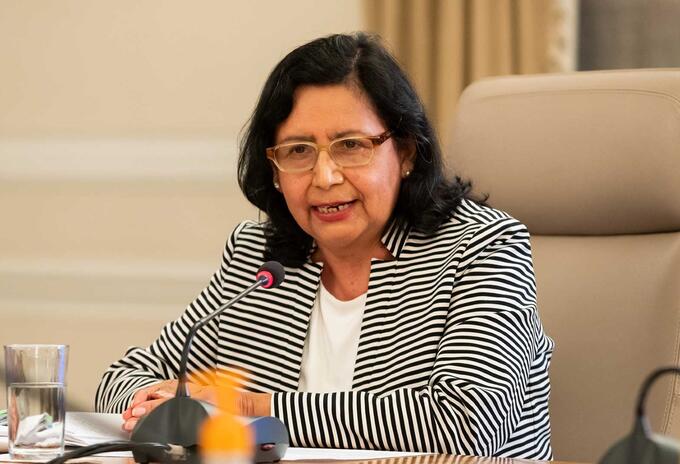 Gina Tambini, representante de la OPS en Colombia