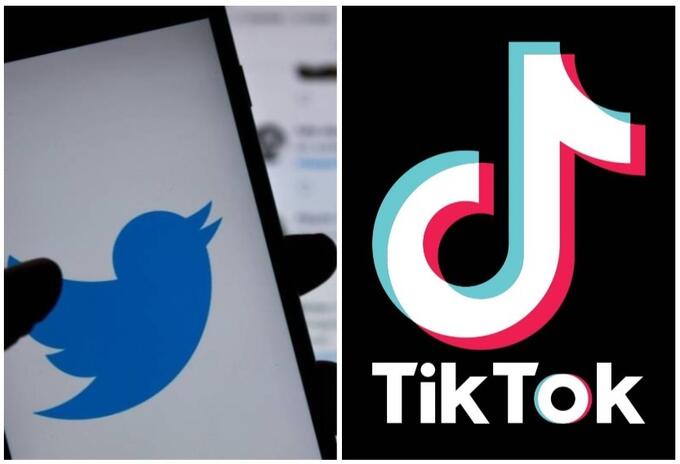 Twitter y TikTok