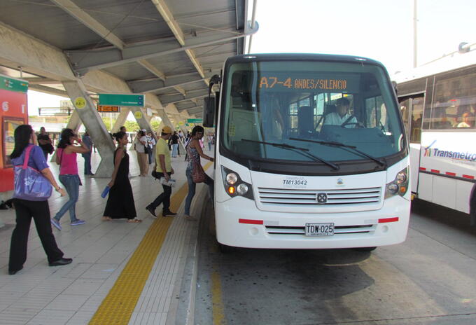 Los buses tienen actualmente una ocupación del 35 por ciento.