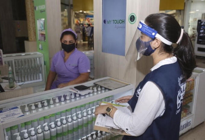 Controles en establecimientos.