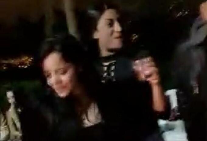 Foto tomada del video de la fiesta.