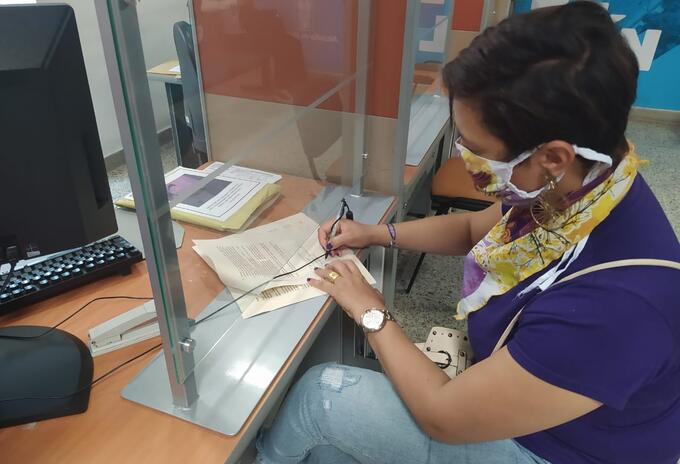 Concejal de Medellín, Dora Saldarriaga, radica la solicitud.