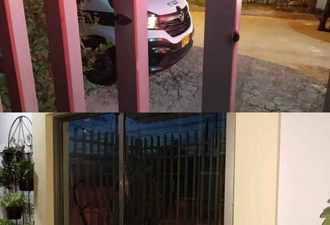 Atentado arma de fuego líder social