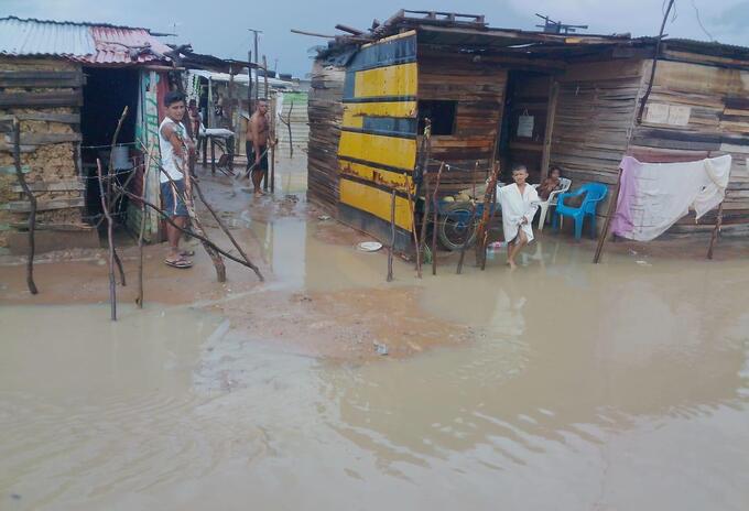 Familias debieron abandonar sus viviendas.