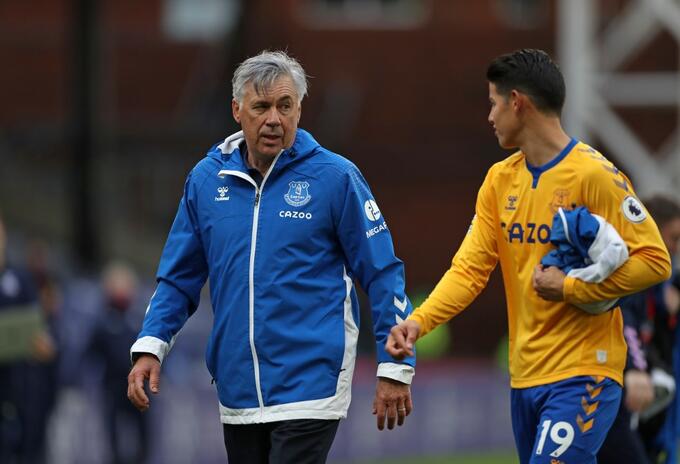 James Rodríguez en el Everton James Rodríguez en el Everton