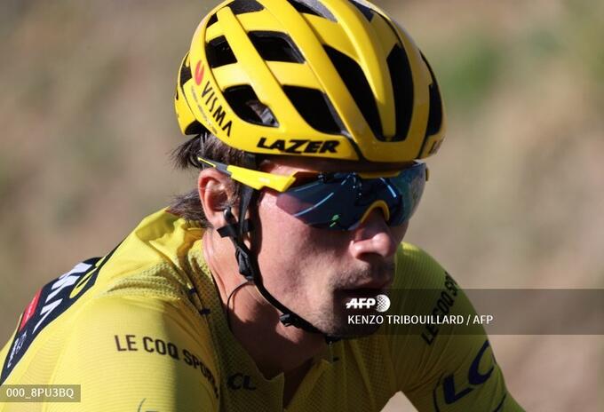 Primoz Roglic, líder del Tour de Francia