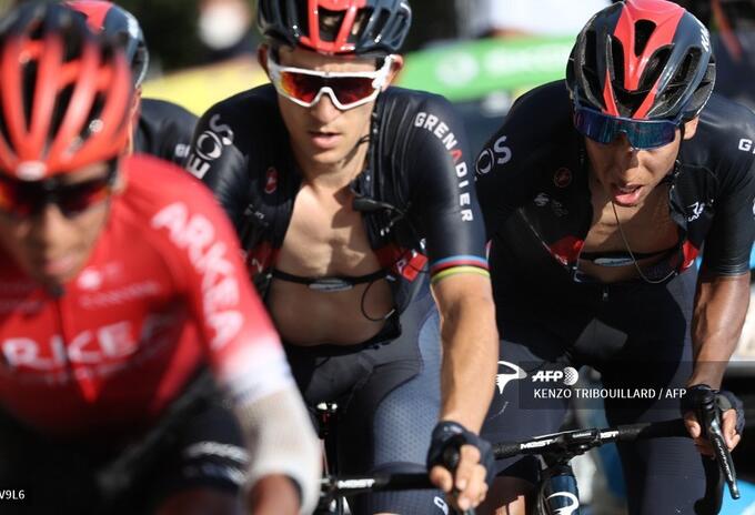 Egan Bernal y Nairo Quintana - Tour de Francia 2020