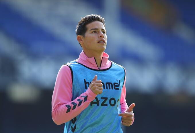 James Rodríguez, Everton