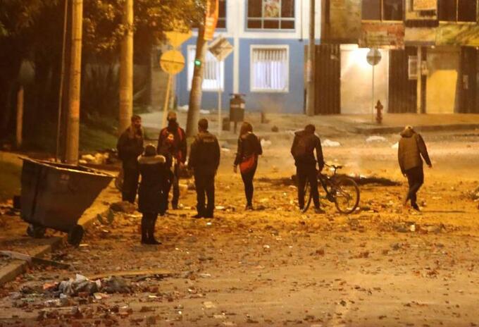 Protestas Bogotá