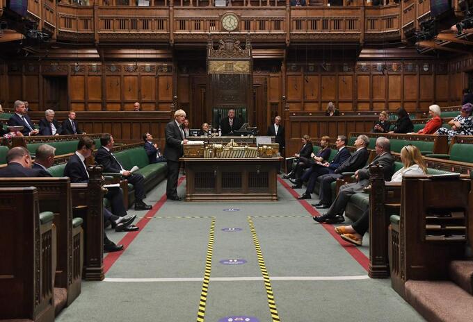 Boris Johnson en el Parlamento Boris Johnson en el Parlamento (1)