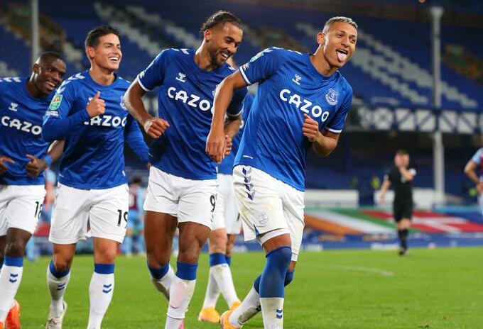 JAMES CON EL EVERTON JAMES CON EL EVERTON