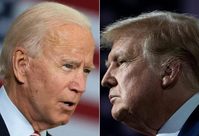 Joe Biden y Donald Trump Joe Biden y Donald Trump