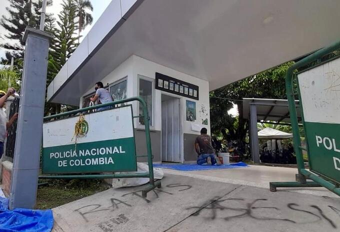 La manifestación dejó varios heridos y capturados