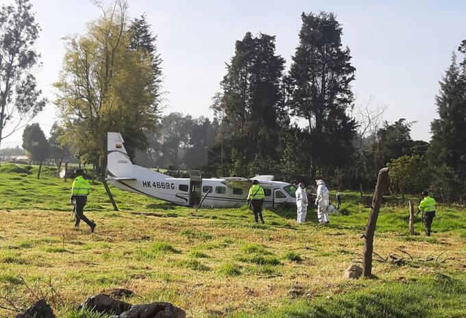 accidente de avioneta en Bogotá accidente de avioneta en Bogotá
