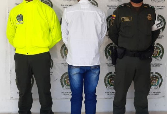 Fue capturado en el occidente de Caldas