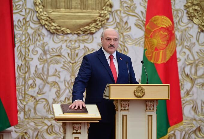 Alexandr Lukashenko, presidente de Bielorrusia