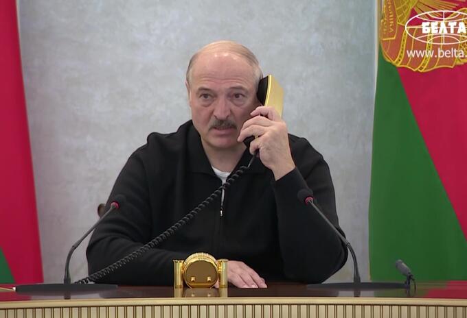 Alexandr Lukashenko, presidente de Bielorrusia