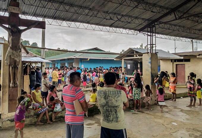 Comunidades desplazadas en Alto Baudó, Chocó