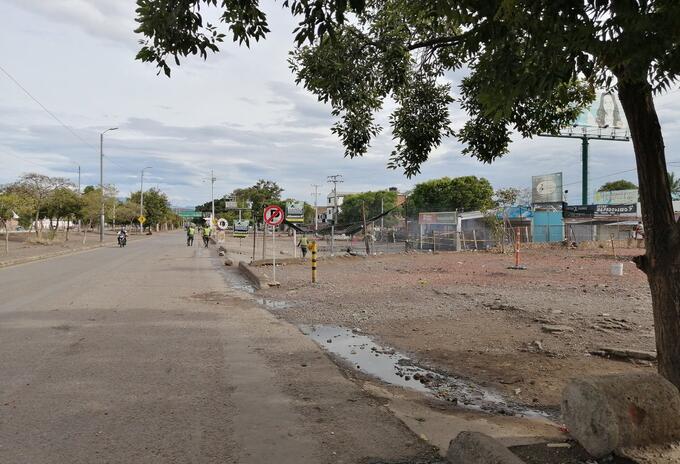 Sector de la Parada en Villa del Rosario, zona de Frontera