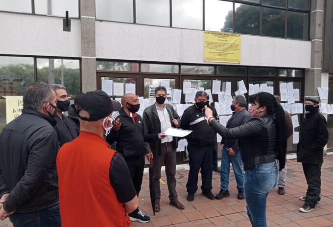 Protesta de habitantes en Kennedy