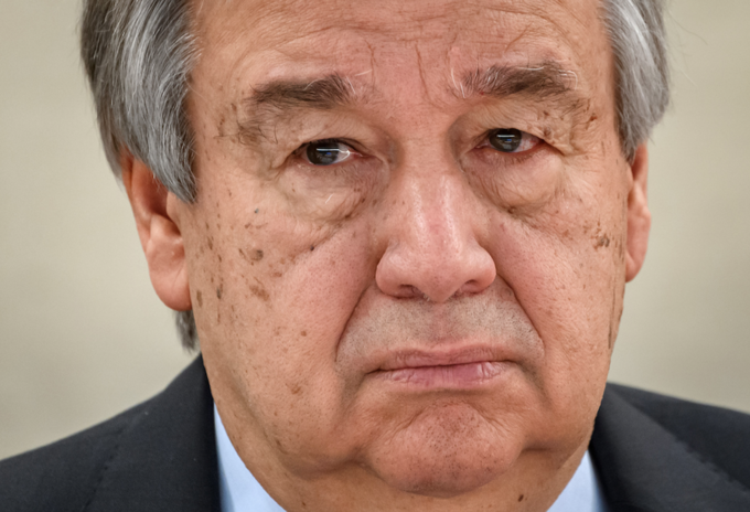 Antonio Guterres, secretario general de la ONU