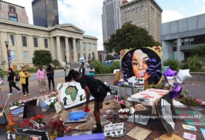 Louisville, Estados Unidos, homenaje a Breonna Taylor