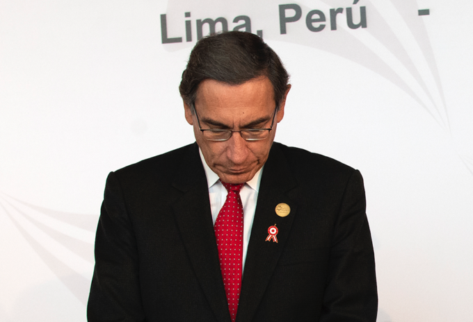 Martín Vizcarra, presidente del Perú