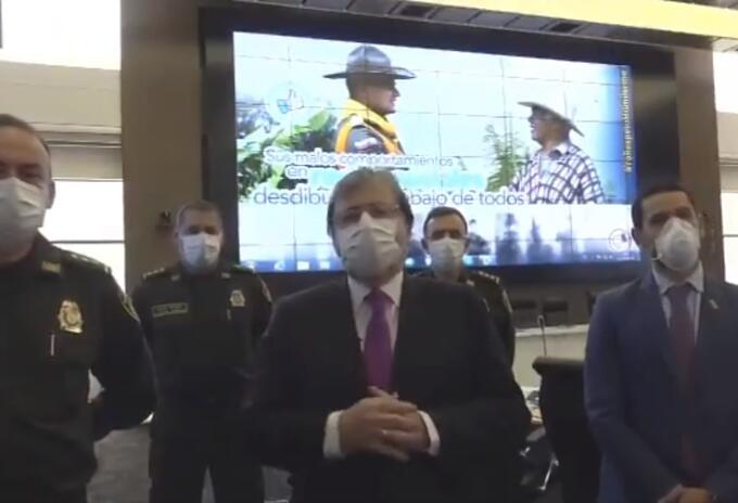 Ministro de Defensa, Carlos Holmes Trujillo.