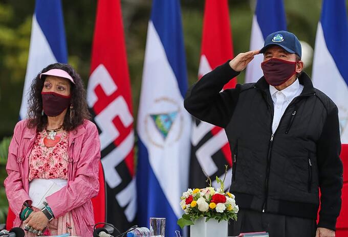 Daniel Ortega, presidente de Nicaragua