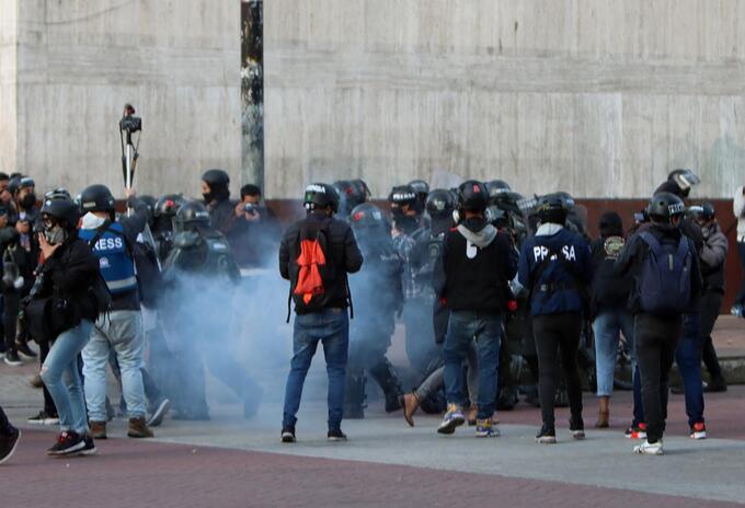 Protestas en Bogotá, 21 de septiembre de 2020