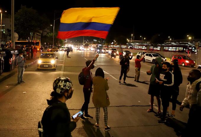 Protestas en la 170, 11 de septiembre de 2020