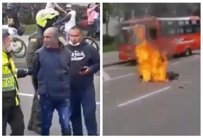 Capturan a fleteros en Bogotá