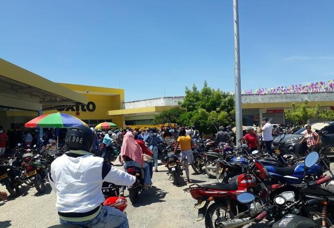 Intento de robo a carro de valores en Magangué