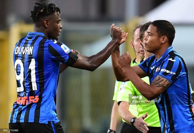 Duván Zapata y Luis Fernando Muriel