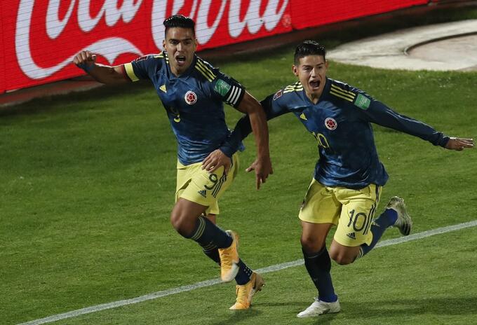 James Rodríguez y Falcao García James Rodríguez y Falcao García