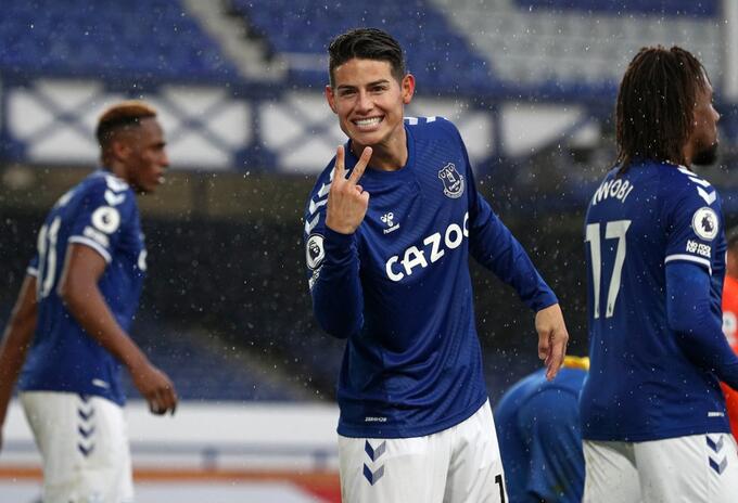 James Rodríguez, Everton