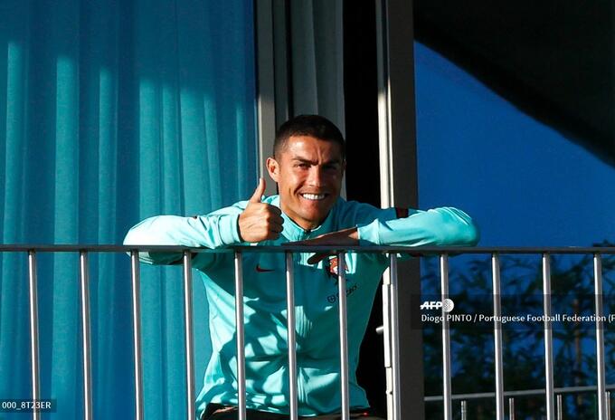 Cristiano Ronaldo con coronavirus