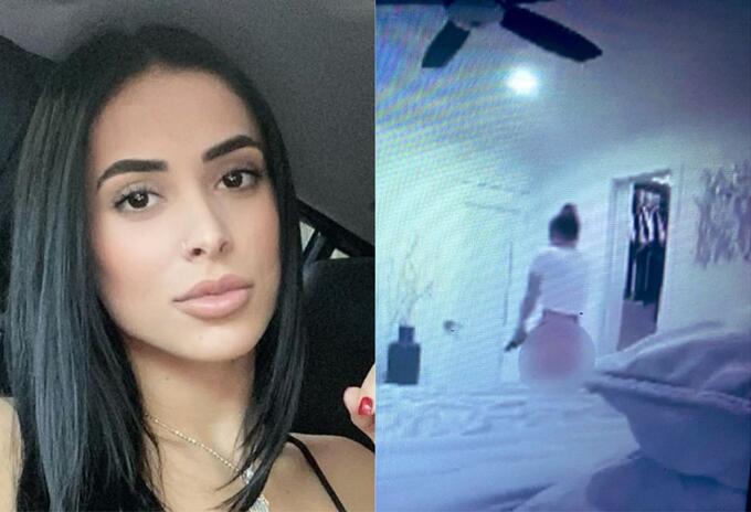Ansley Pacheco se defiende de los ladrones en su casa en Miami Ansley Pacheco se defiende de los ladrones en su casa en Miami