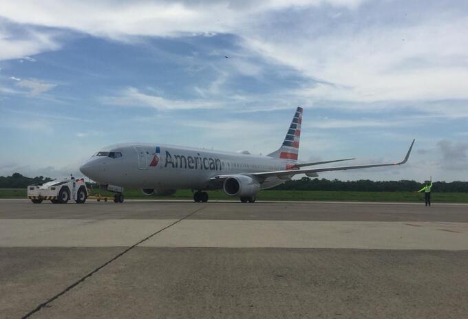 Primer vuelo internacional en aeropuerto de Barranquilla