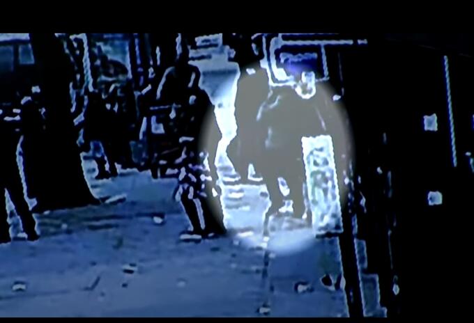 Caída de hombre en la calle Caída de hombre en la calle