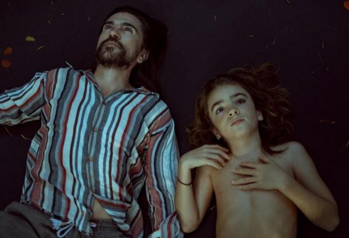 Juanes y su hijo Dante
