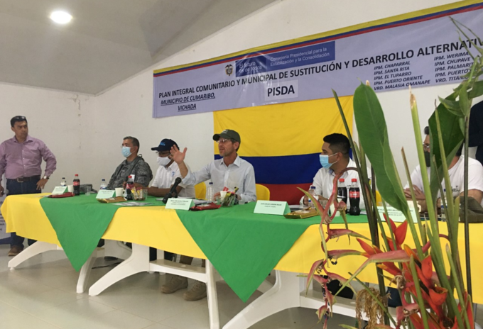 Consejero Archila en Cumaribo