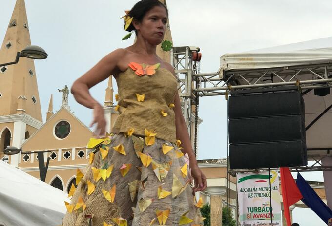 Versión de 'EcoFashion Fides' previa a la pandemia de COVID-19
