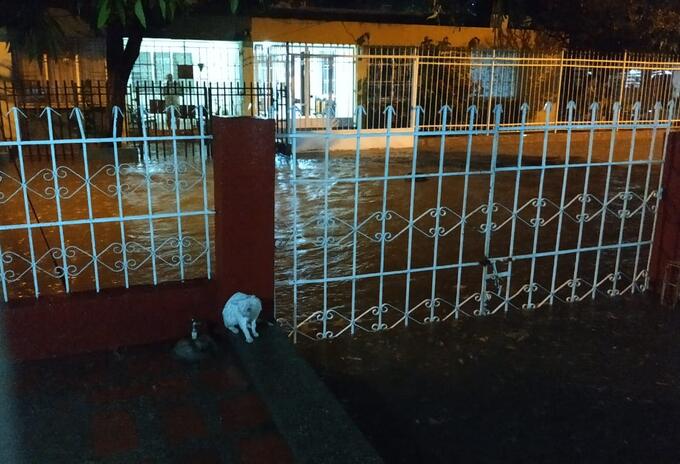 Las lluvias afectaron cerca de 79 barrios de la ciudad