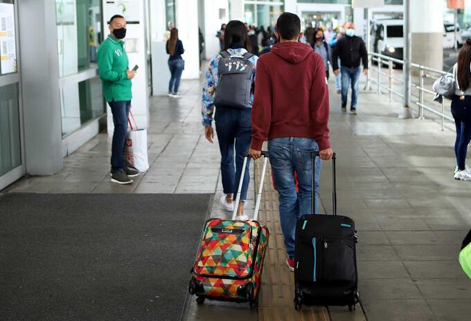 Controles en el Aeropuerto El Dorado