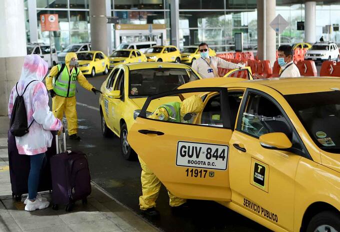 Protocolos en Aeropuerto El Dorado