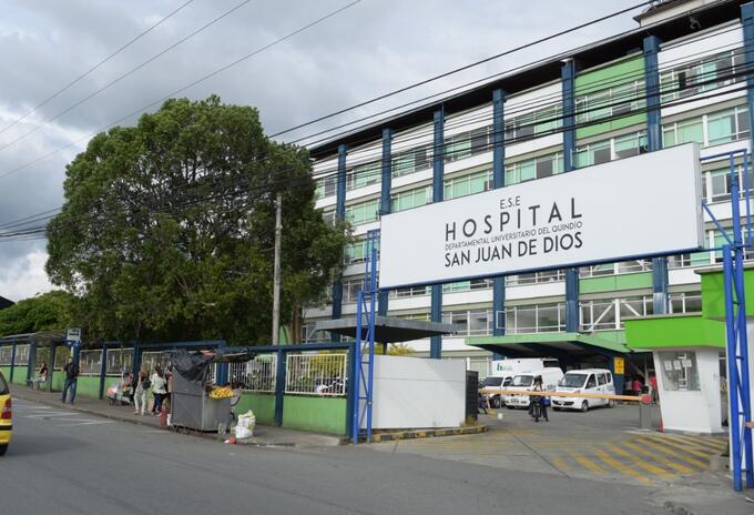 Hospital San Juan de Dios de Armenia - Archivo Gobernación del Quindío