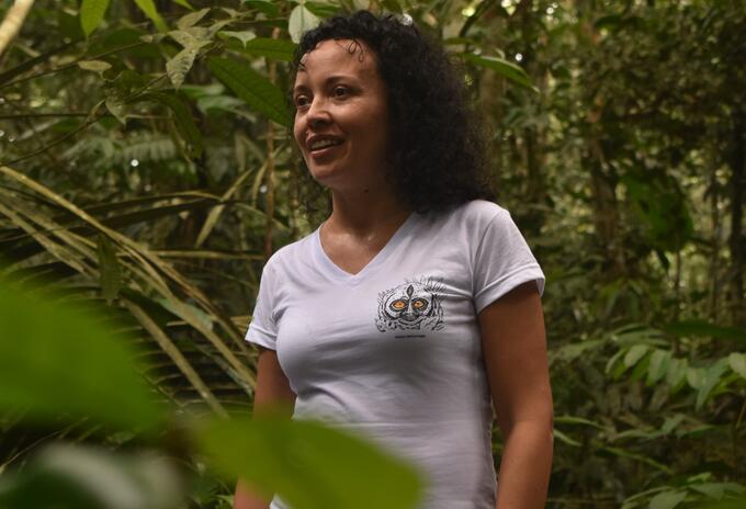 Ángela Maldonado, primatóloga colombiana